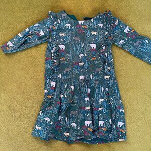 Tea Collection forest print dress